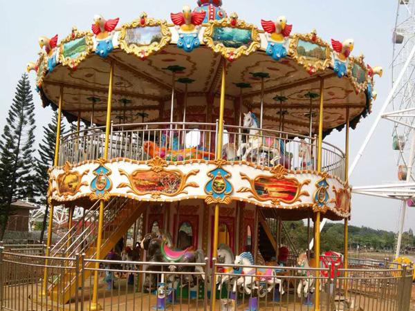 Amusement machine carrousel ride | Winergy LLC
